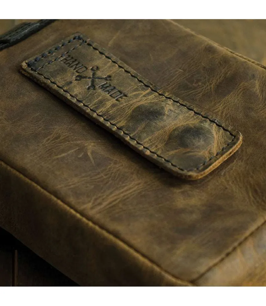Sac de Réservoir Moto Vintage - Marron - Trip Machine
