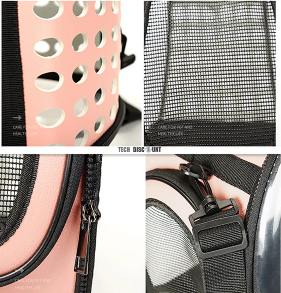 TD® Sac de transport taille moyenne chien chat animaux compagnie cage voiture cabine avion vélo confortable transport anim...
