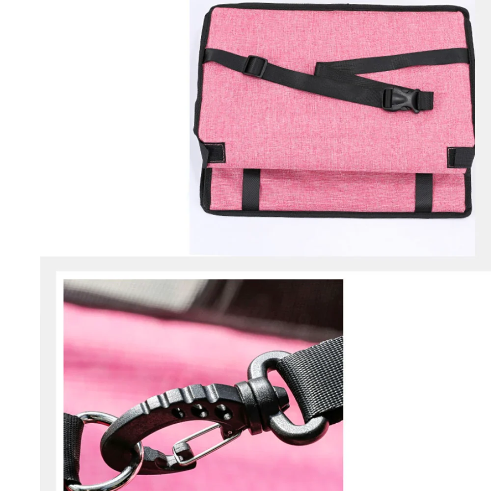 TD® Sac de voiture respirant pour animaux de compagnie Housse de transport pliante Panier de voyage pour chat et chien ave...