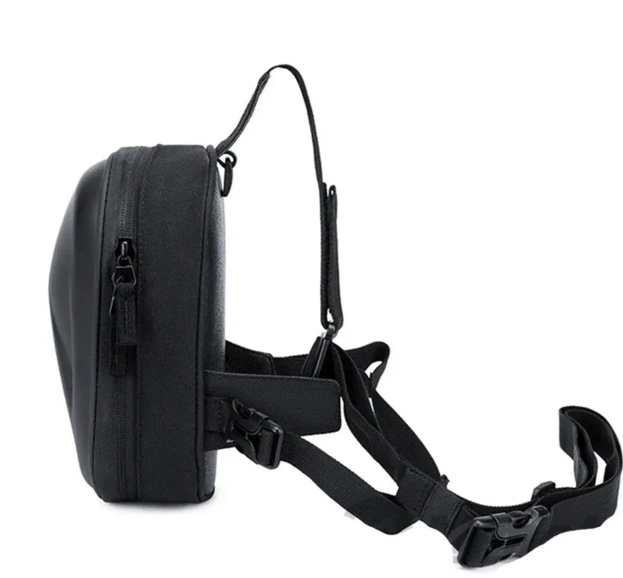 Sacoche de jambe moto coque rigide