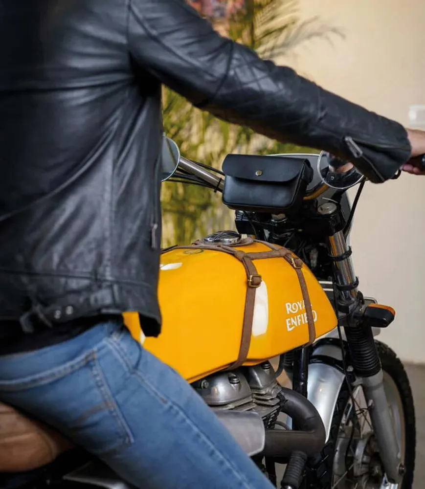 Sacoche Moto « Sidekick » Noire - Multifonction