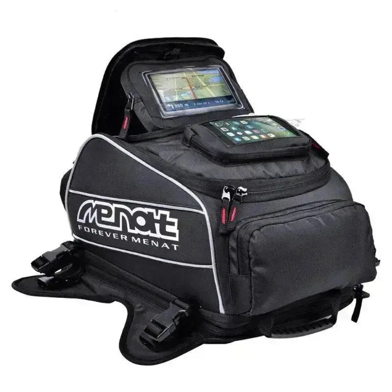 Sacoche de réservoir magnétique moto