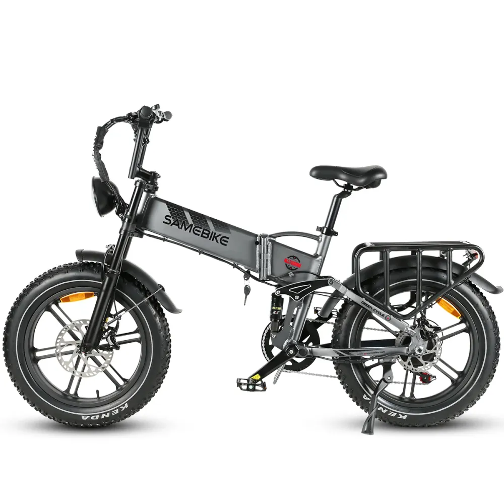 Vélo électrique SAMEBIKE RS-A02 - moteur 750W batterie 48V17AH autonomie 55KM frein à disque hydraulique - Gris
