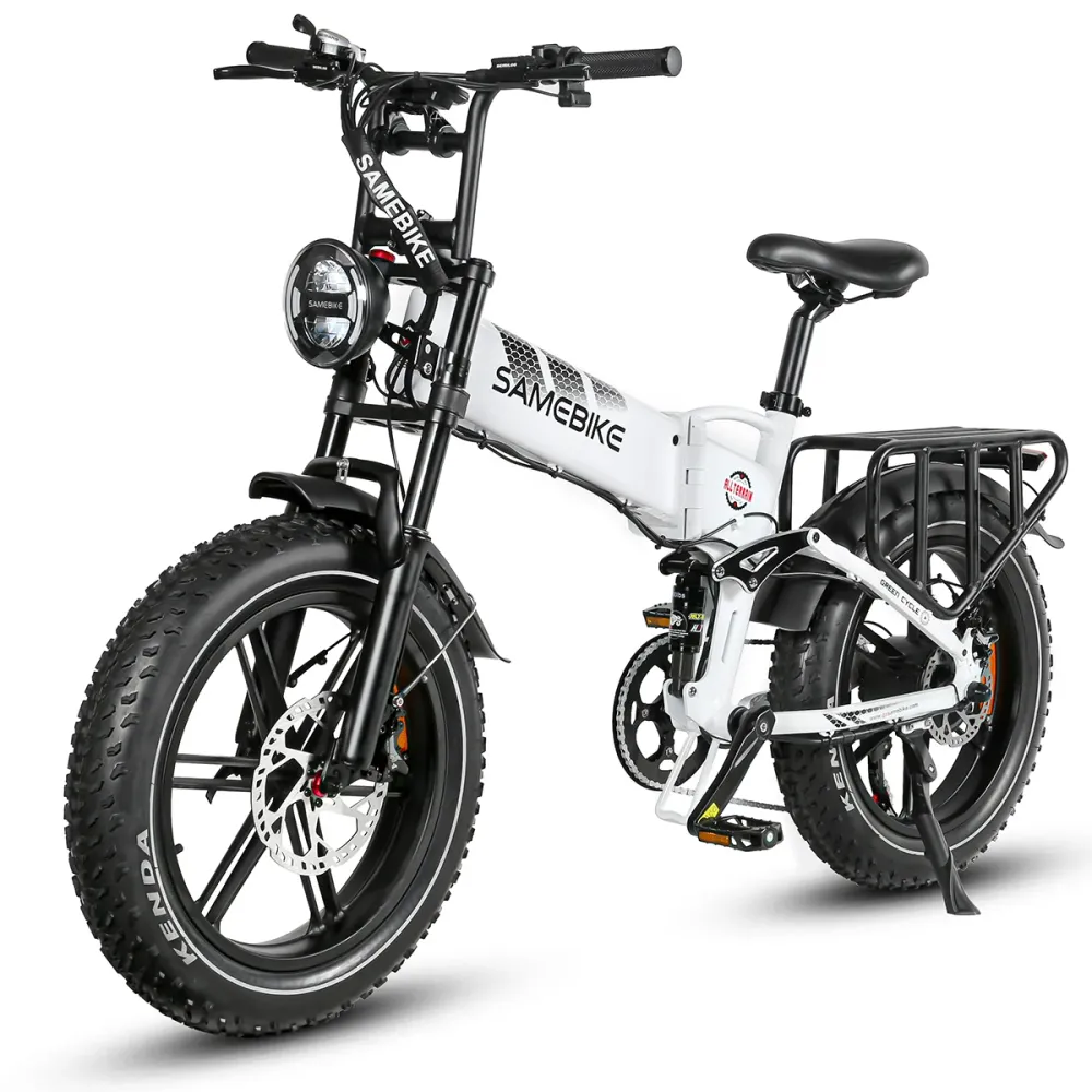 Vélo électrique SAMEBIKE RS-A02 - moteur 750W batterie 48V17AH autonomie 55KM frein à disque hydraulique - Blanc
