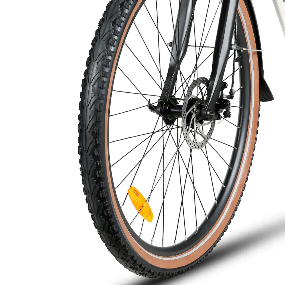 Vélo électrique SAMEBIKE RS-A07 - moteur 500W batterie 36V13Ah autonomie 40KM freins à disque mécaniques - Blanc