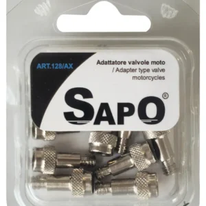 Blister adaptateur pour valves Schrader moto (10 pcs) SAPO