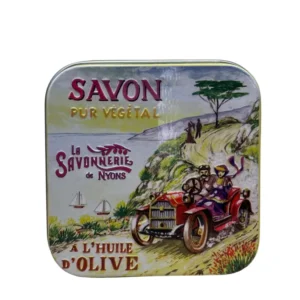 Savon Parfumé Lavande Boite Métal Balade En Voiture 100gr