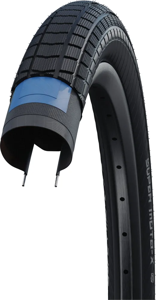 Schwalbe Super Moto-X pneu à tringle rigide 27,5x2,80" Performance RaceGuard SnakeSkin