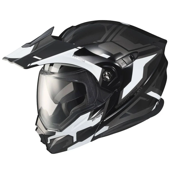 Scorpion AT-950 Ellwood - Casque de Moto Modulaire Orange