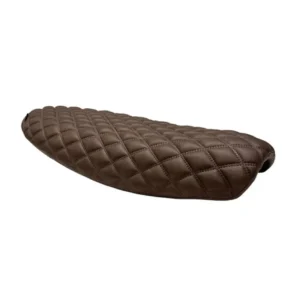 Selle de Moto Cafe Racer à losanges pour Triumph depuis 2016 - Marron