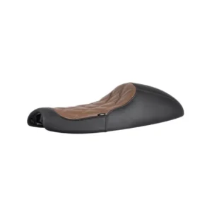 Selle de Moto Cafe Racer pour Triumph de 2001 à 2015 - Noir-Marron