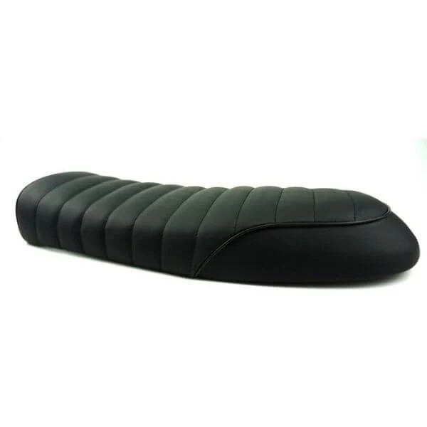 Selle moto scrambler - noir classique