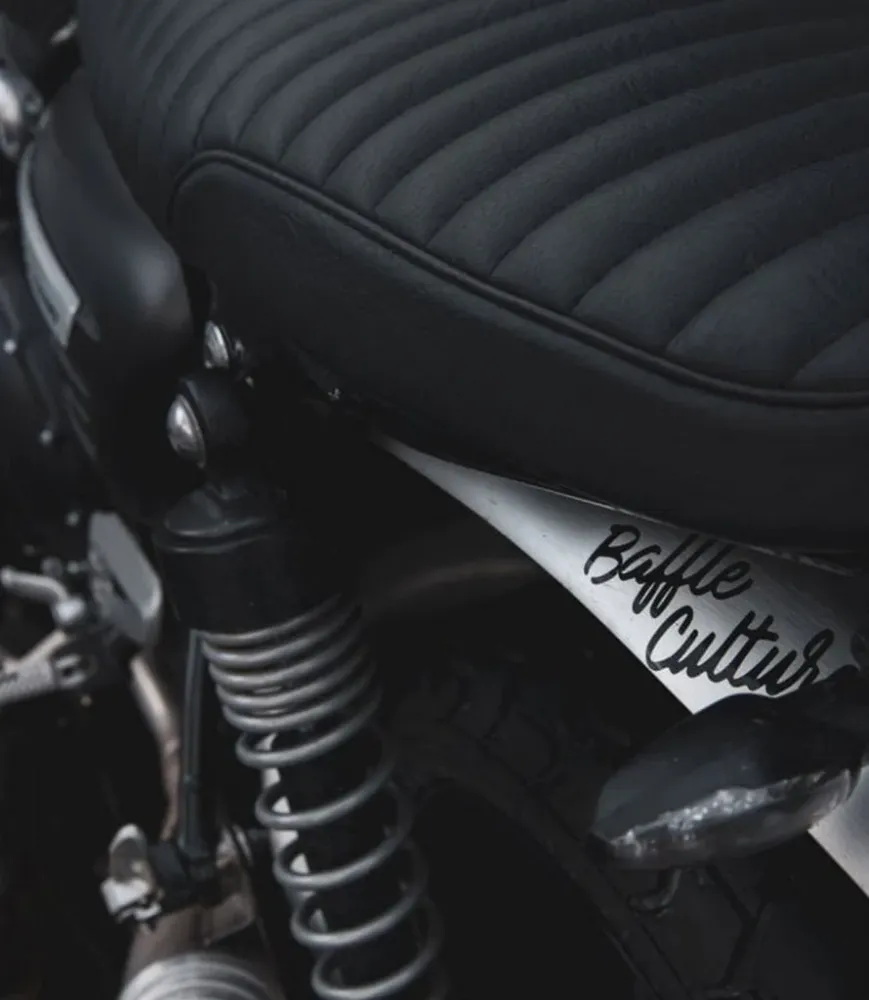 Selle de Moto Slim pour Speed Twin 1200 - Noir