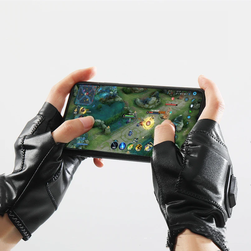 Gants Chauffants Intelligents – Demi-Doigts, Rechargeables | Confort Thermique pour l’Hiver & la Moto One Services Margo