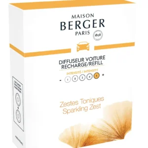 Set de recharges Maison Berger - Parfum de voiture - Aroma - 30 ml - 2 pieces