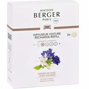 Set de recharges Maison Berger - Parfum de voiture - Senso - 30 ml - 2 pièces