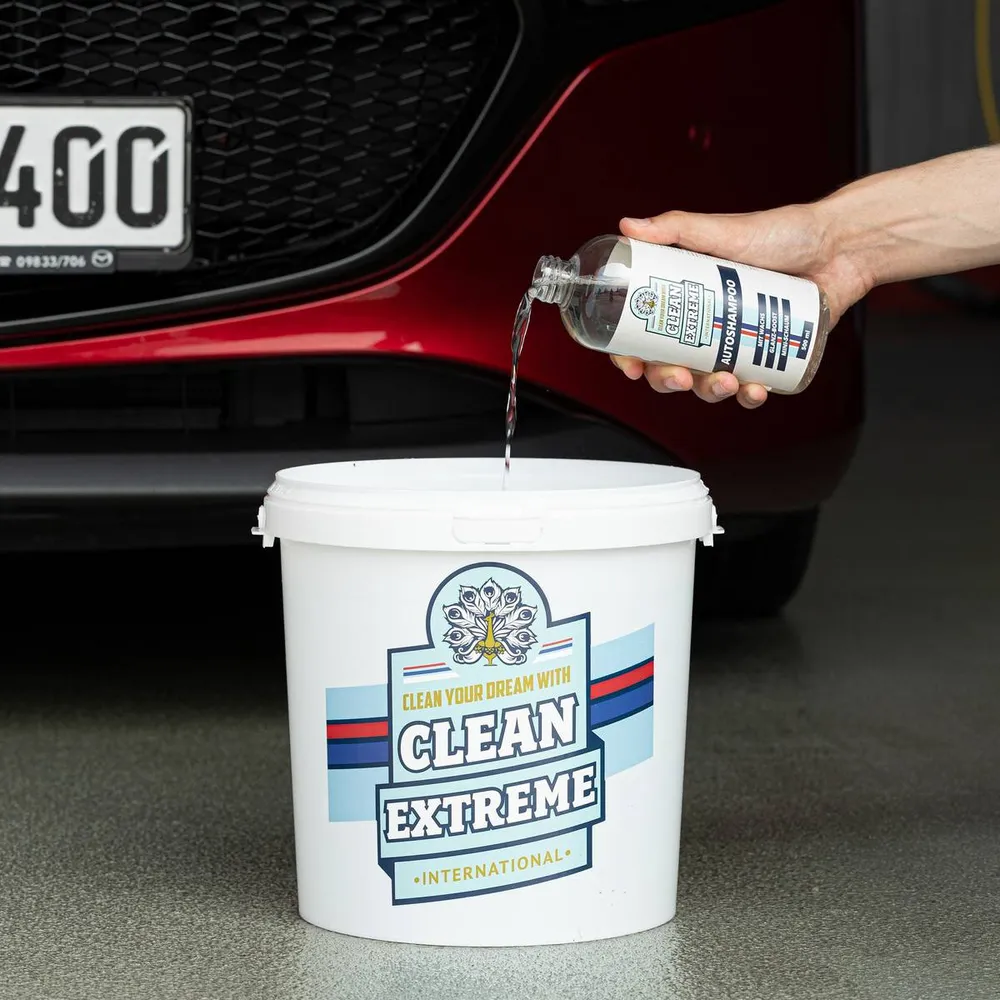 Shampoing concentré pour voiture avec cire 500 ml