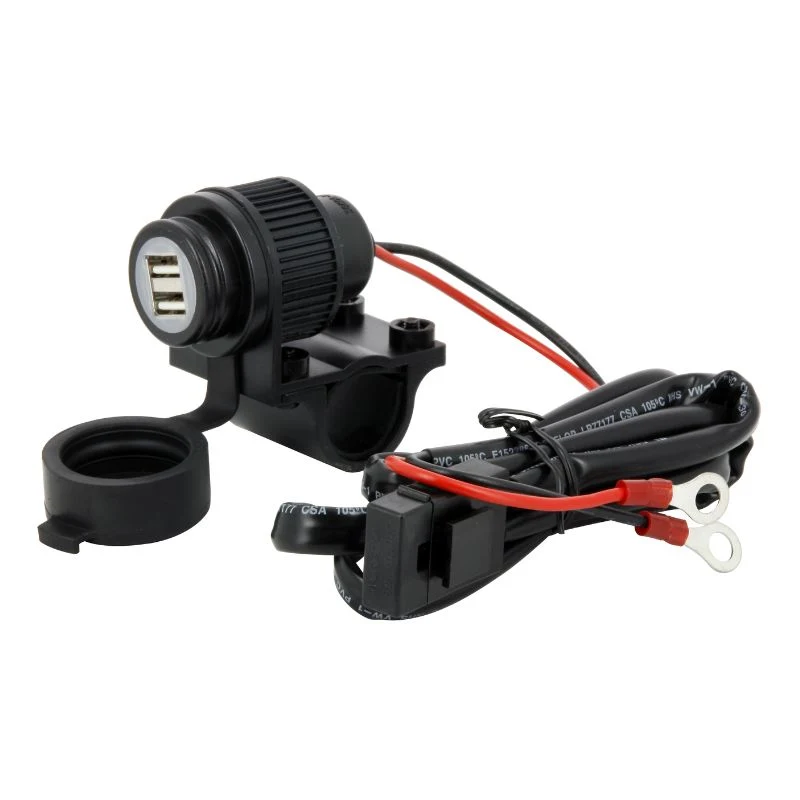 Chargeur guidon moto - Double USB 2.0 SIFAM