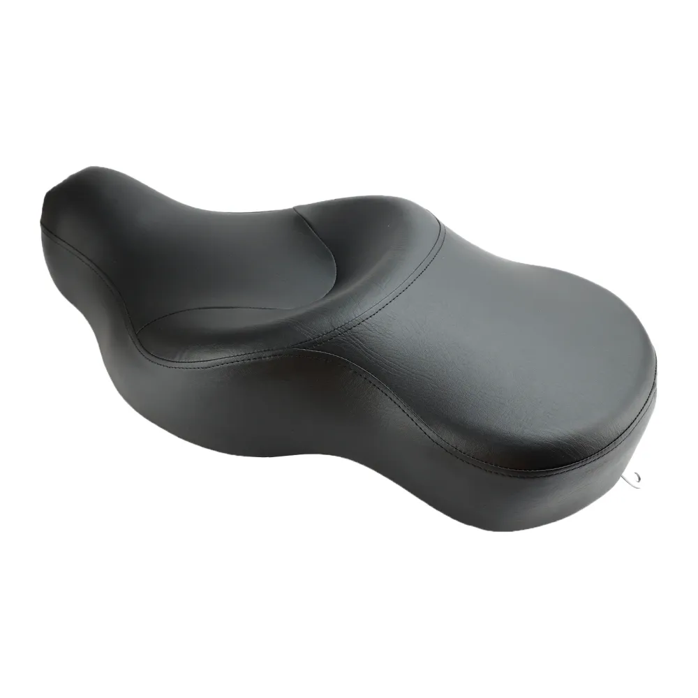 Siège conducteur noir pour moto Davidson XL 1200N Nightster 2 places (2007-2012).&Pacheteur pour cuir