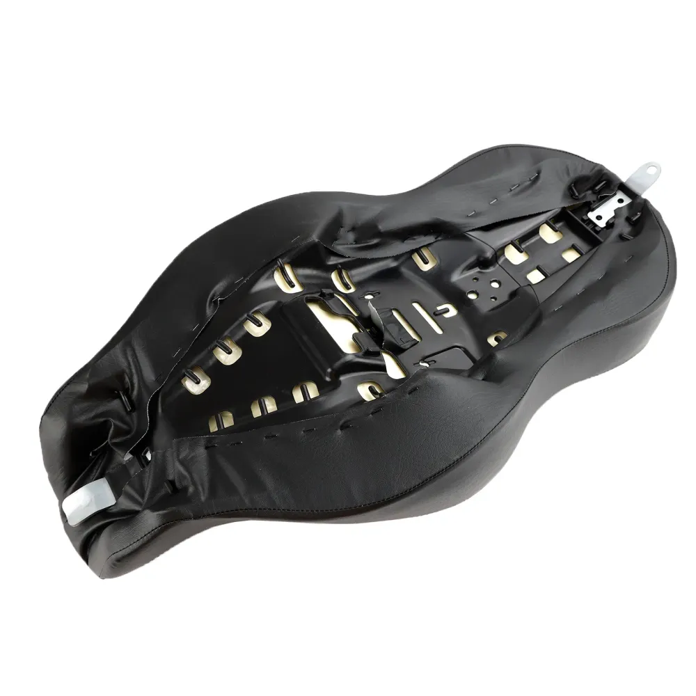 Siège conducteur noir pour moto Davidson XL 1200N Nightster 2 places (2007-2012).&Pacheteur pour cuir