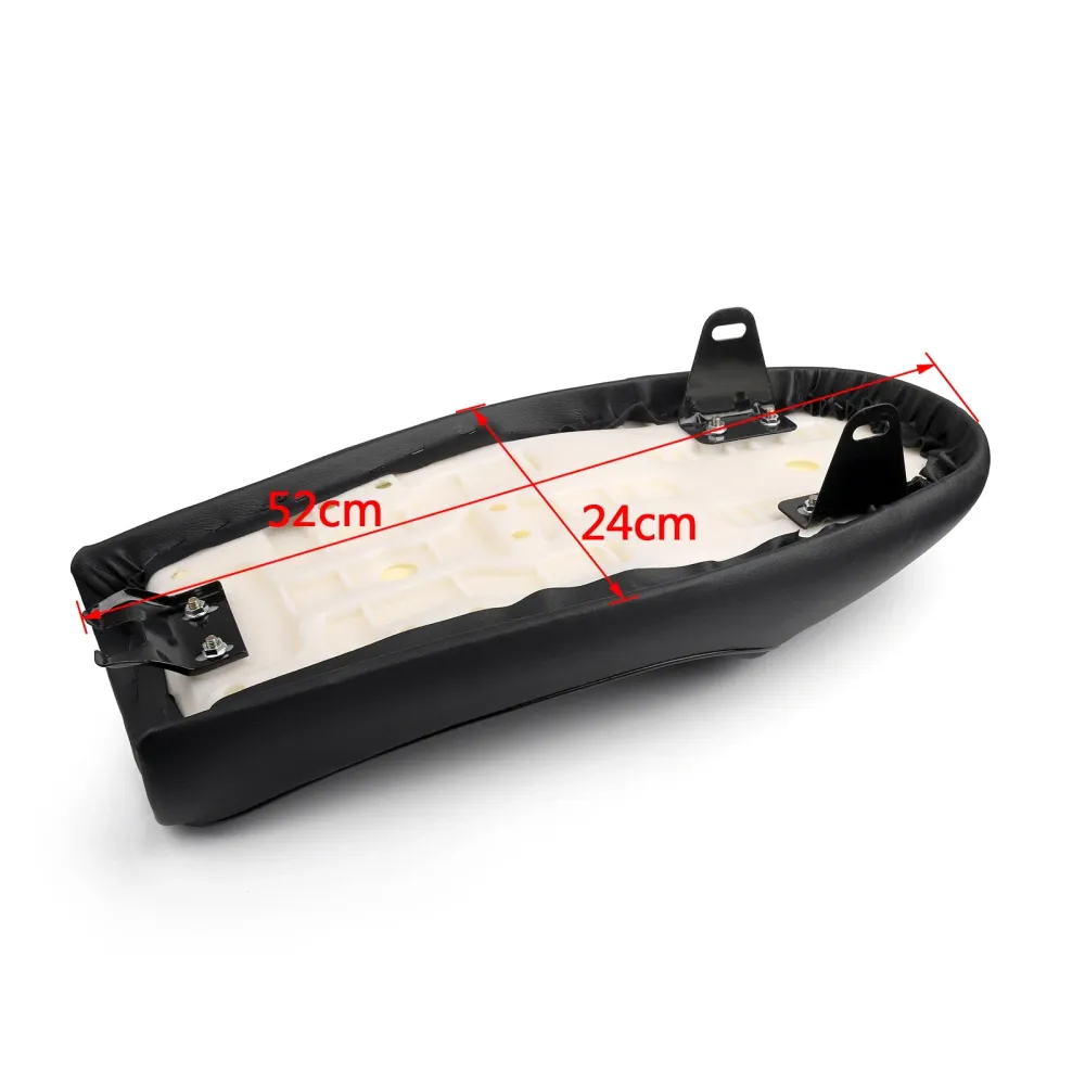Siège universel pour moto, bosse plate, café Racer, Vintage Brat Scrambler, siège générique