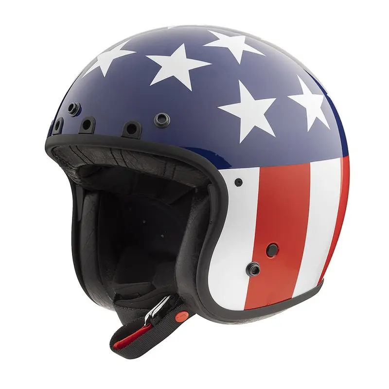Casque jet moto - Chopper USA Simpson