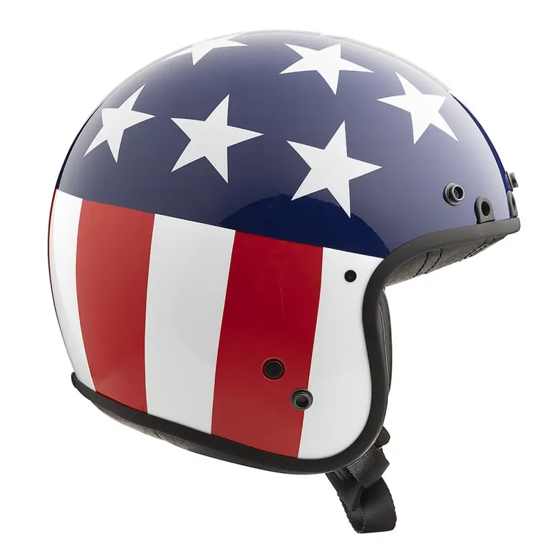 Casque jet moto - Chopper USA Simpson