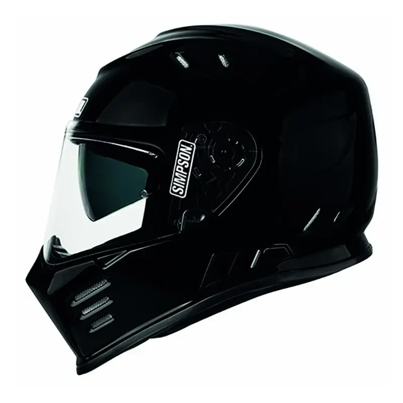 Casque moto intégral - Venom noir métallisé Simpson