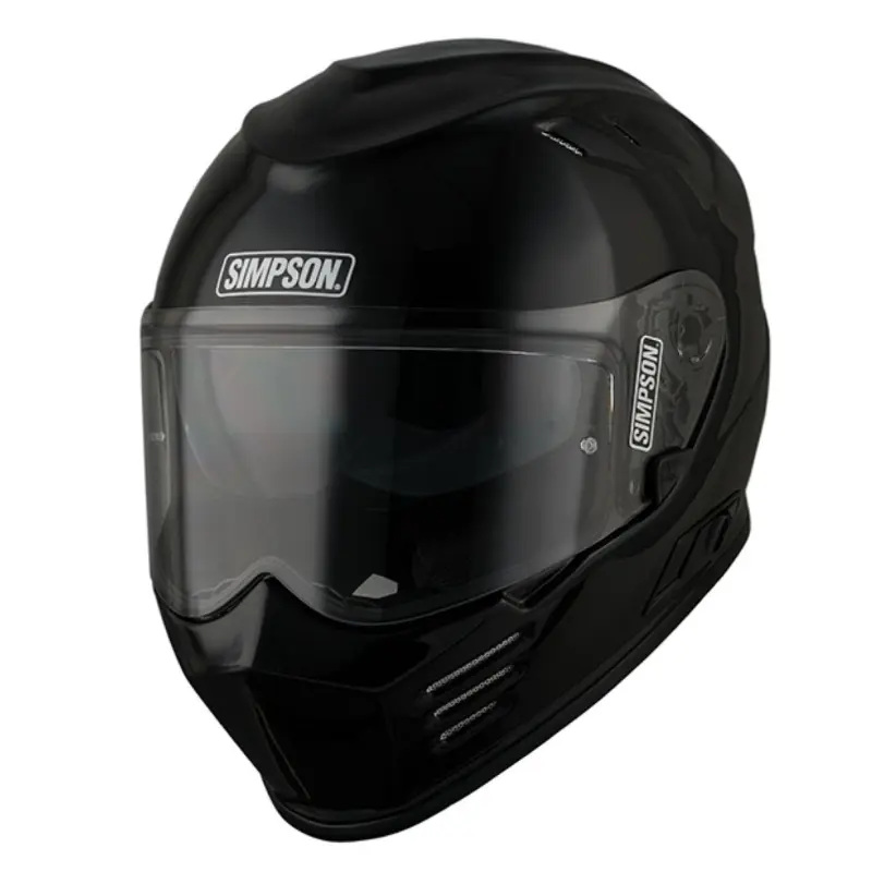 Casque moto intégral - Venom noir métallisé Simpson