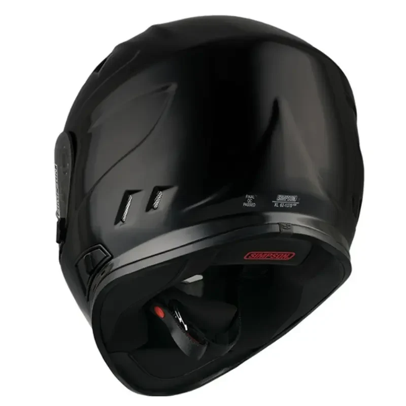 Casque moto intégral - Venom noir métallisé Simpson