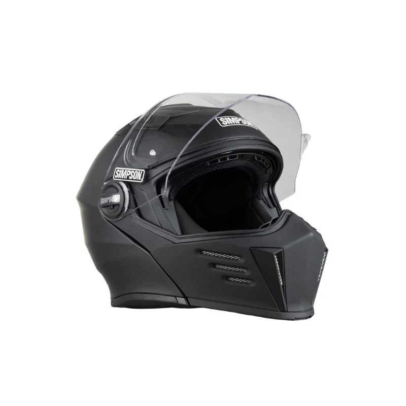 Casque moto modulable - Darksome noir mat Simpson