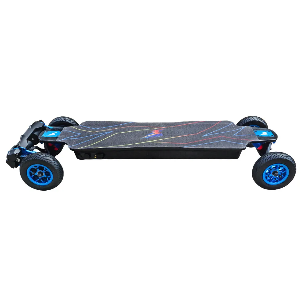 Skateboard électrique Flipsky double moteur et télécommande VX4