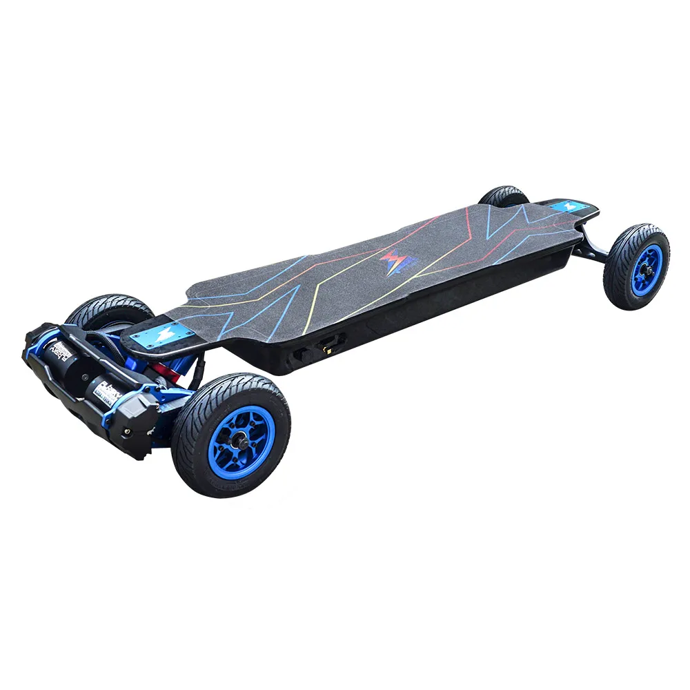 Skateboard électrique Flipsky double moteur et télécommande VX4