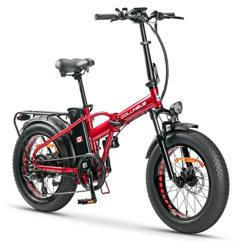 Slane, Colombus Plus Fat Tire, Vélo Électrique (48 Volts) (16Ah) (500 Watts) EN LIQUIDATION Green
