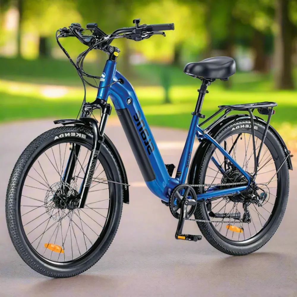Slane, Jasper Cruiser, Vélo Électrique Cadre Bas (48 Volts) (15Ah) (500 Watts) EN LIQUIDATION Red