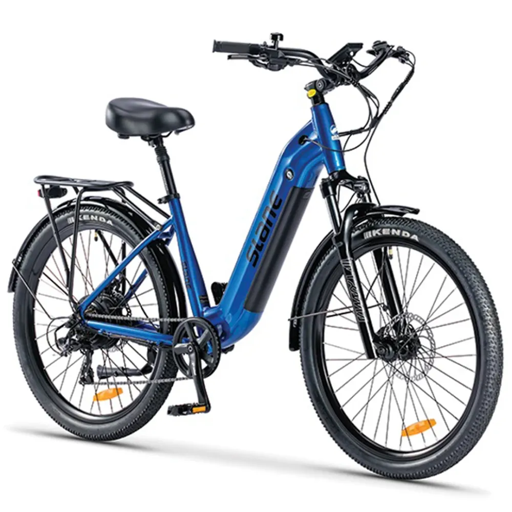 Slane, Jasper Cruiser, Vélo Électrique Cadre Bas (48 Volts) (15Ah) (500 Watts) EN LIQUIDATION Red