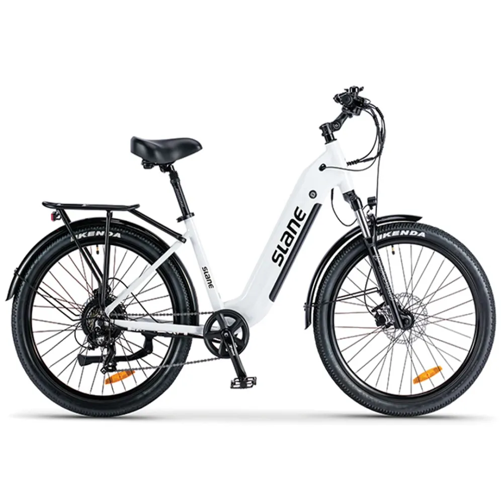 Slane, Jasper Sport, Vélo Électrique Cadre Bas (48 Volts) (15Ah) (500 Watts) EN LIQUIDATION Red
