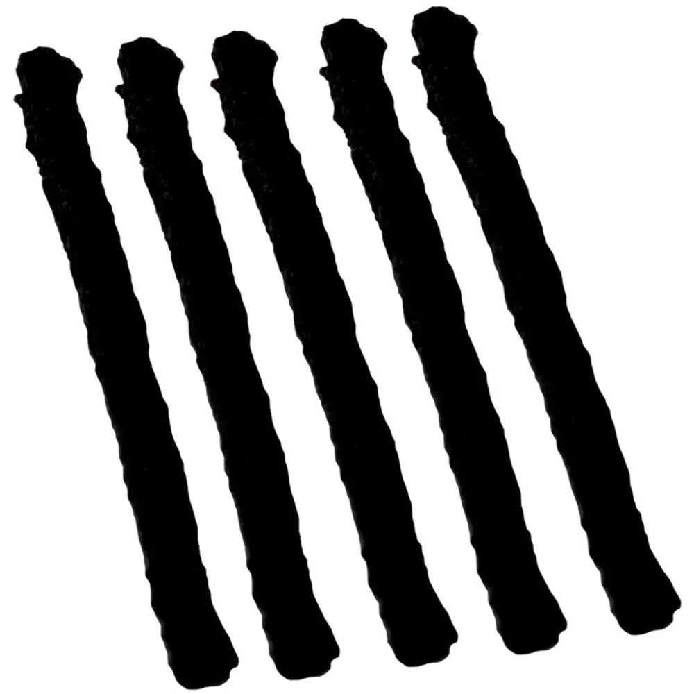 Pack 5 mèches noires Slime – Réparation tubeless auto et moto