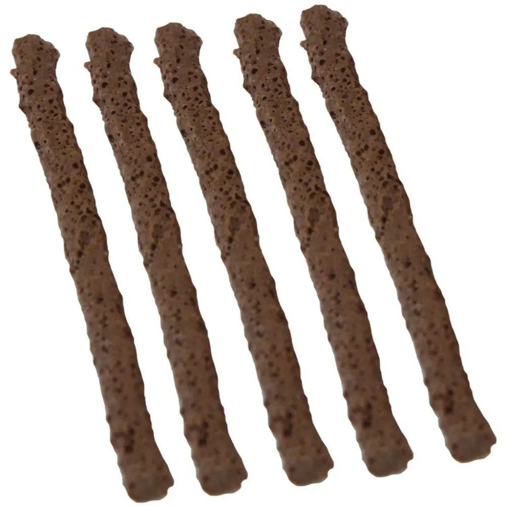 Pack 5 mèches de réparation Tubeless Slime – Auto et moto, couleur marron