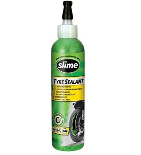 Préventif pneu Tubeless Slime 237 ml – Tyre Sealant anti-crevaison pour pneus auto et moto