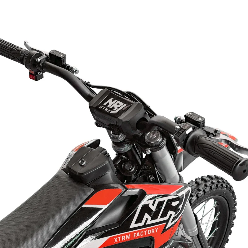 Moto enfant électrique lithium NRJ 1000W 12/10 Bleu Small Rider