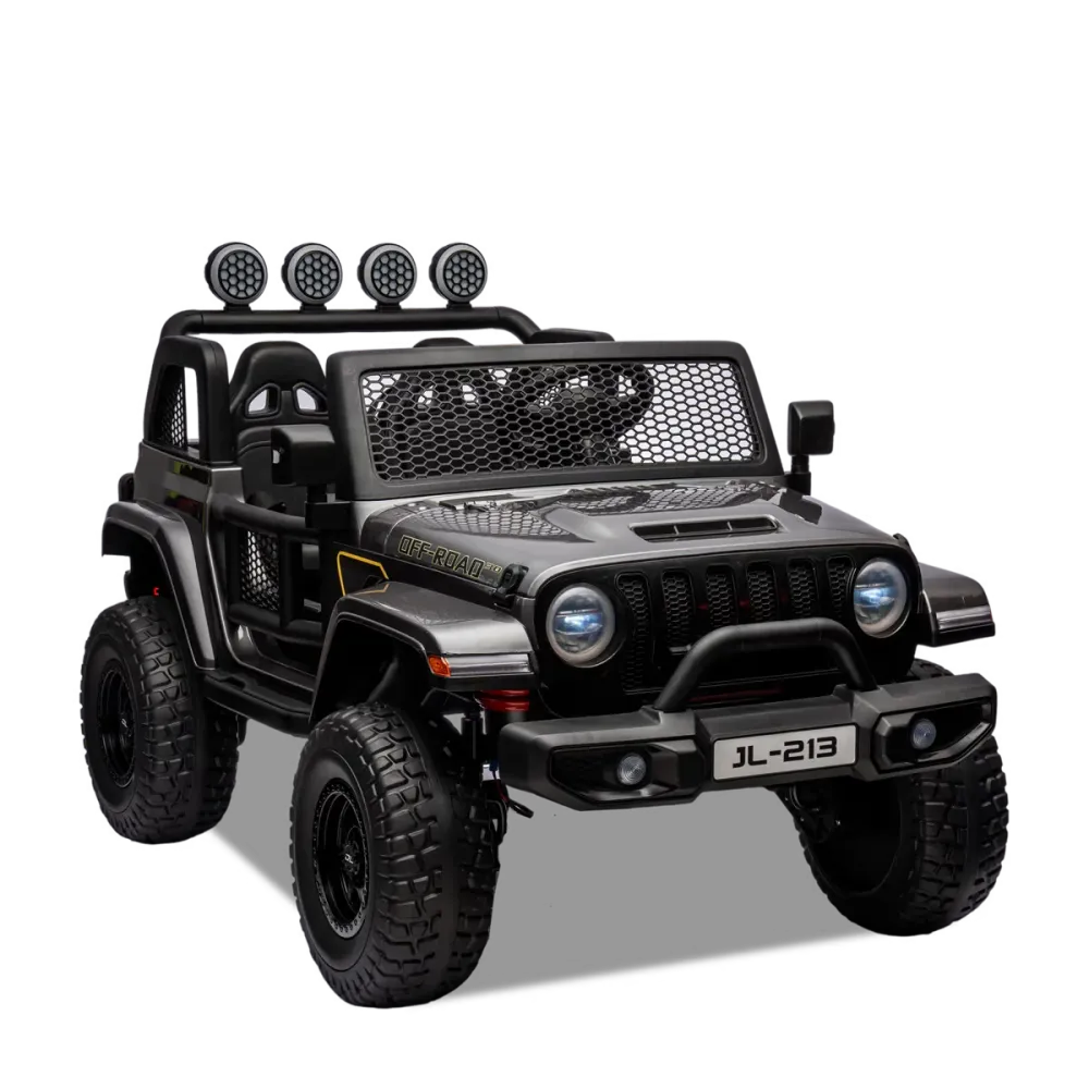 Voiture électrique enfant jeep geoland v2 24v Noir Small Rider