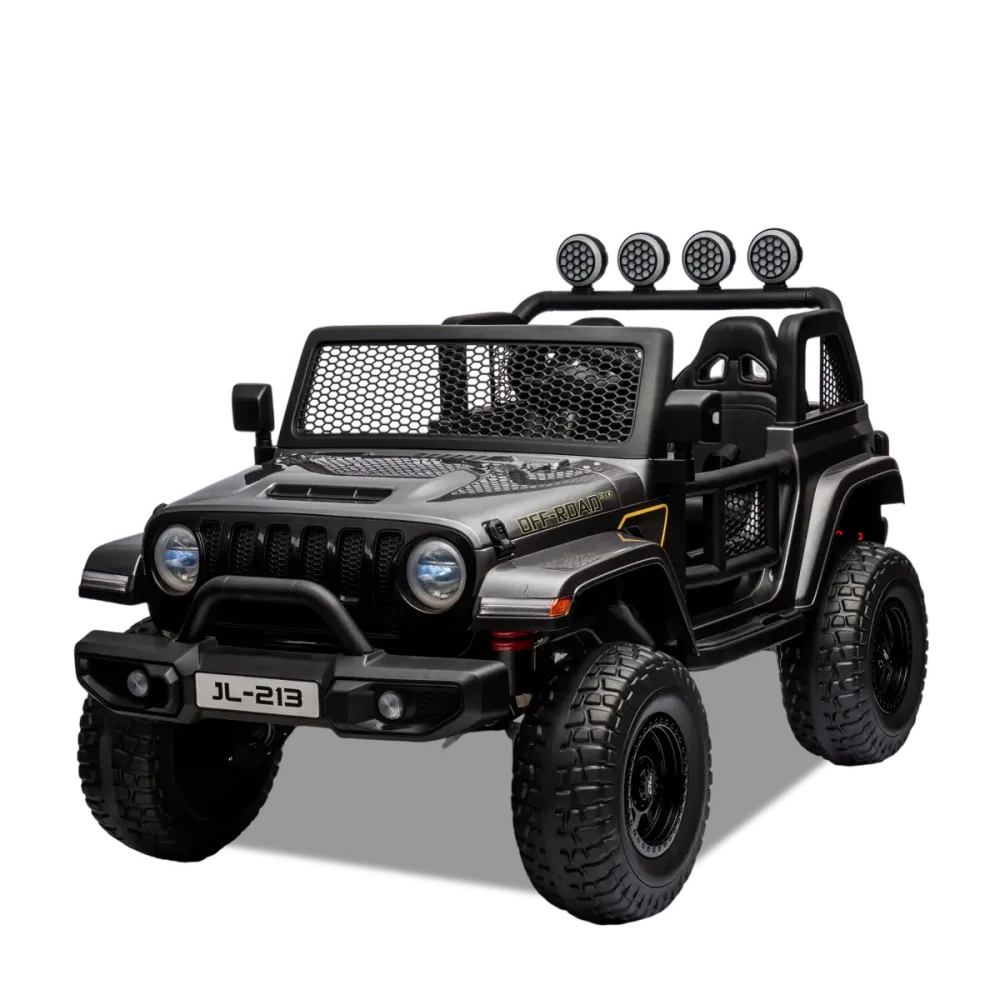 Voiture électrique enfant jeep geoland v2 24v Noir Small Rider