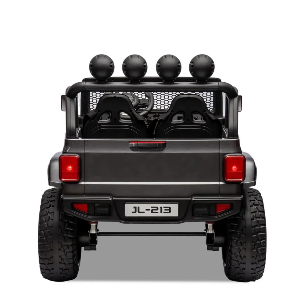 Voiture électrique enfant jeep geoland v2 24v Noir Small Rider