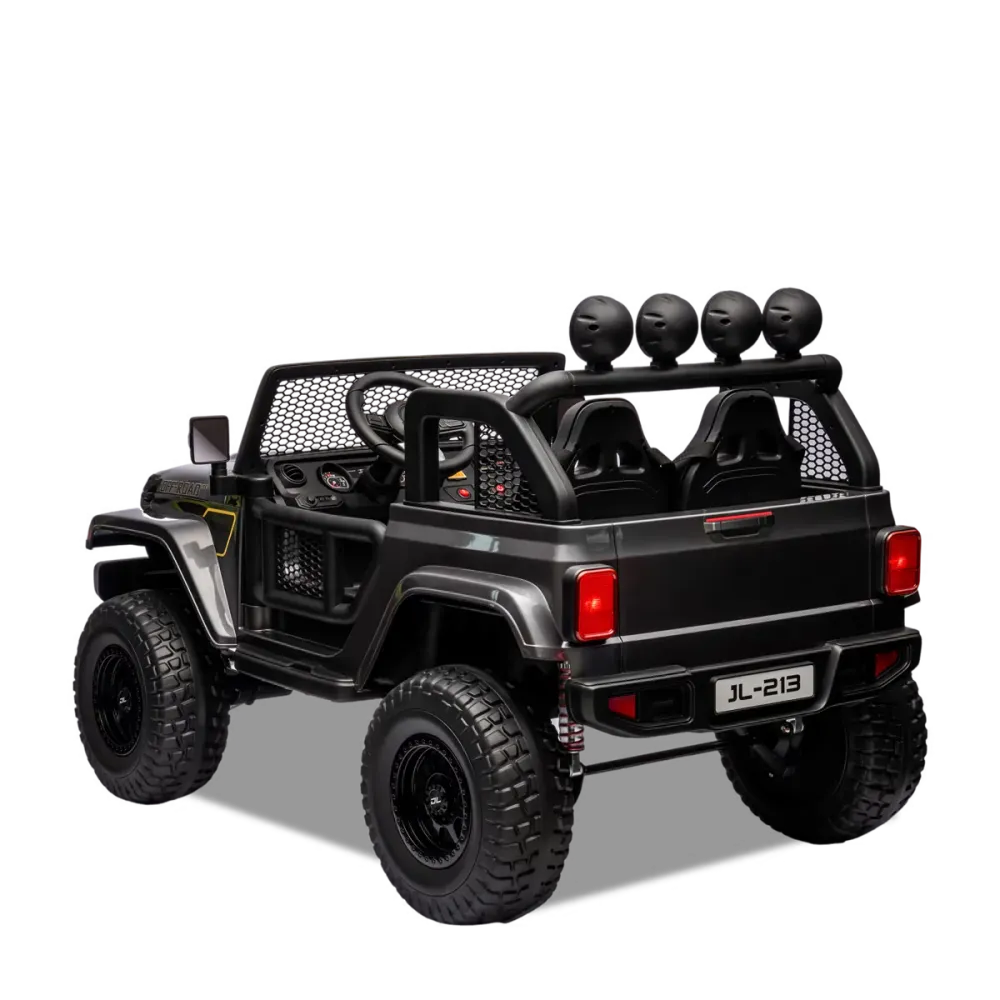 Voiture électrique enfant jeep geoland v2 24v Noir Small Rider