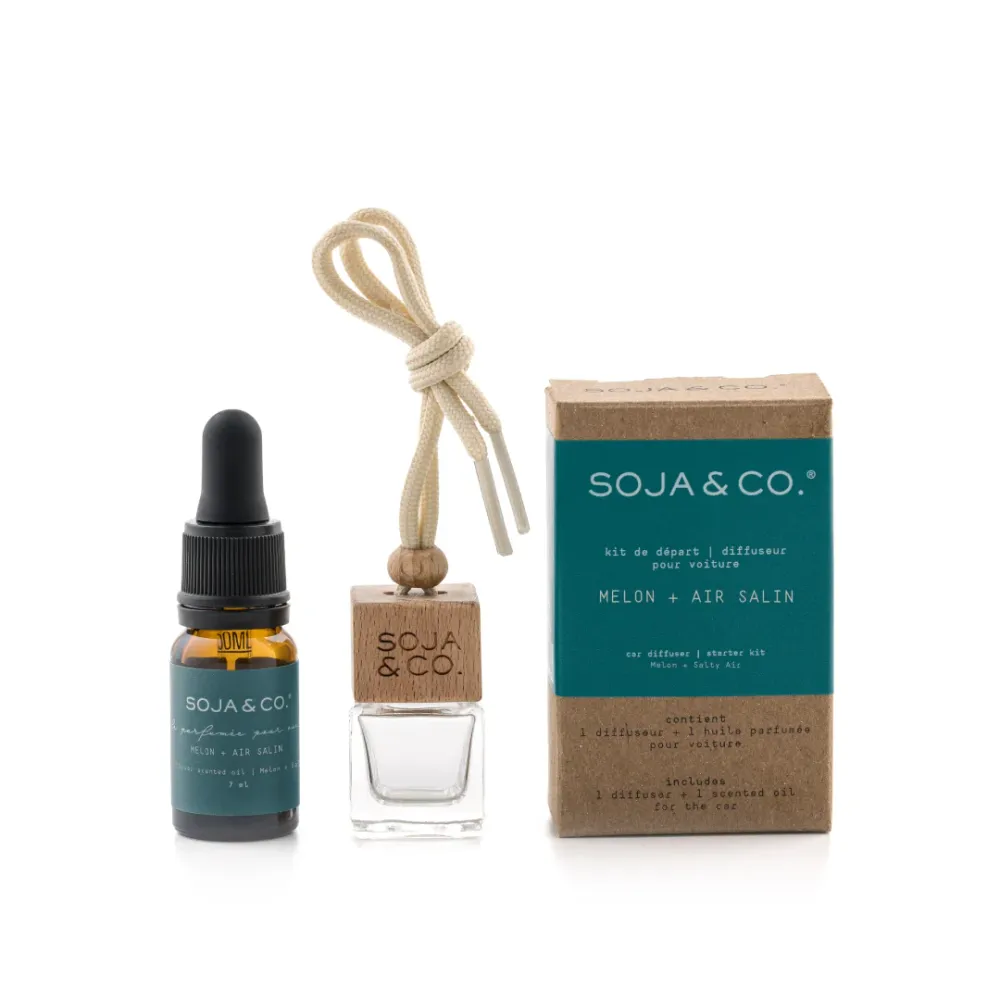 Démo diffuseur pour voiture | Melon + Air salin SOJA&CO.