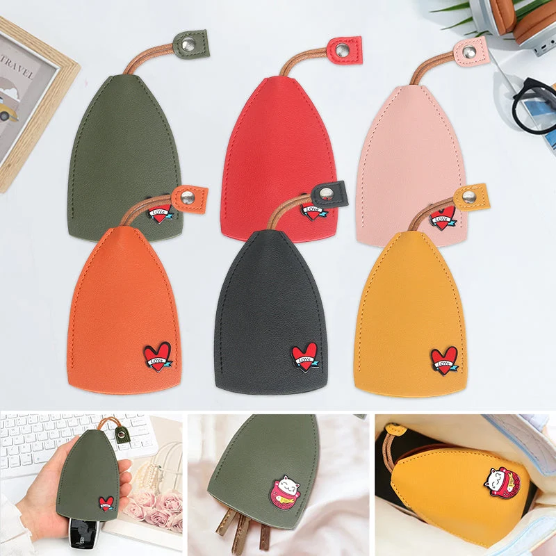 Couverture de cas de clé de voiture en cuir Lapin soleildore