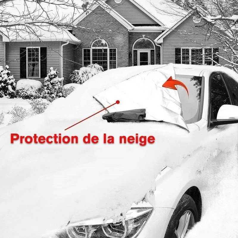 Couverture de Pare-brise de Voiture Magnétique Version soleildore