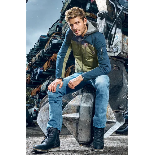 Blouson Moto Presto Kaki/Marine - Homme Sosa Shopping