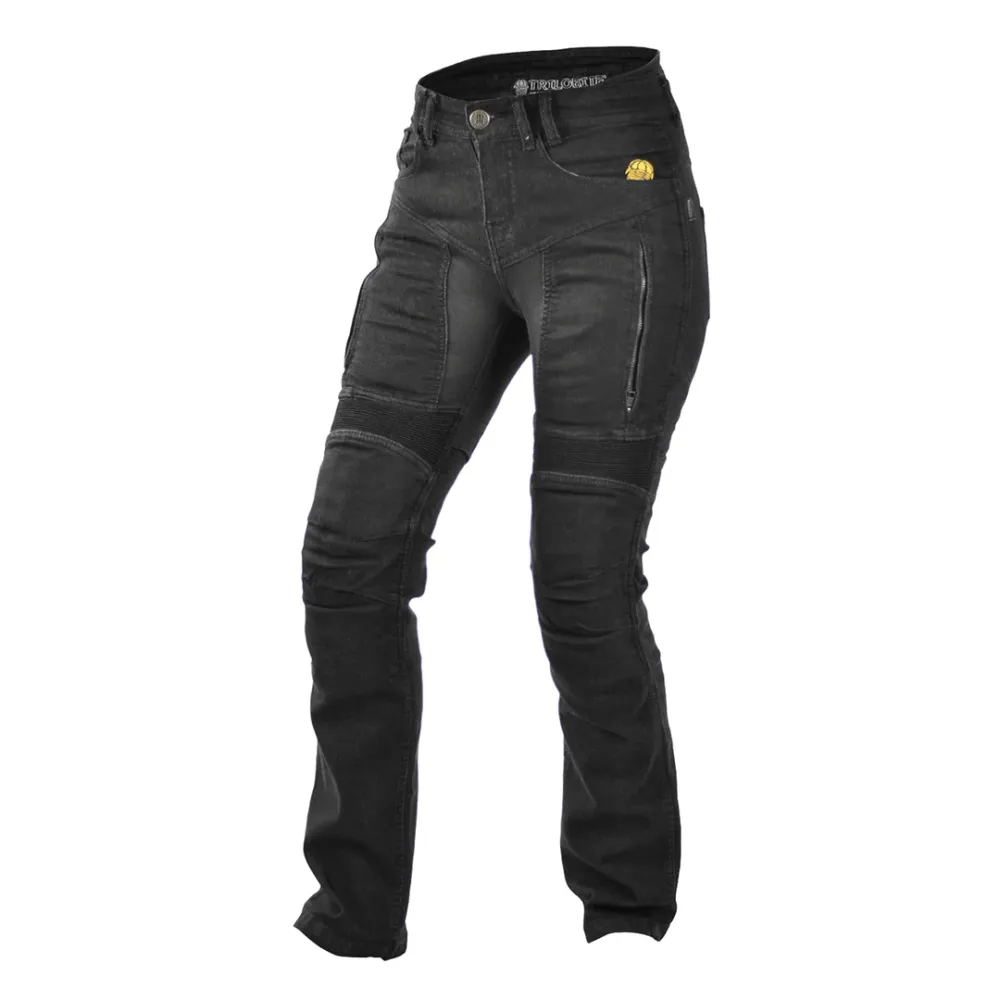 Jean moto Trilobite Parado regular fit noir femme Sosa Shopping